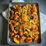 Sheet Pan Cashew Chicken