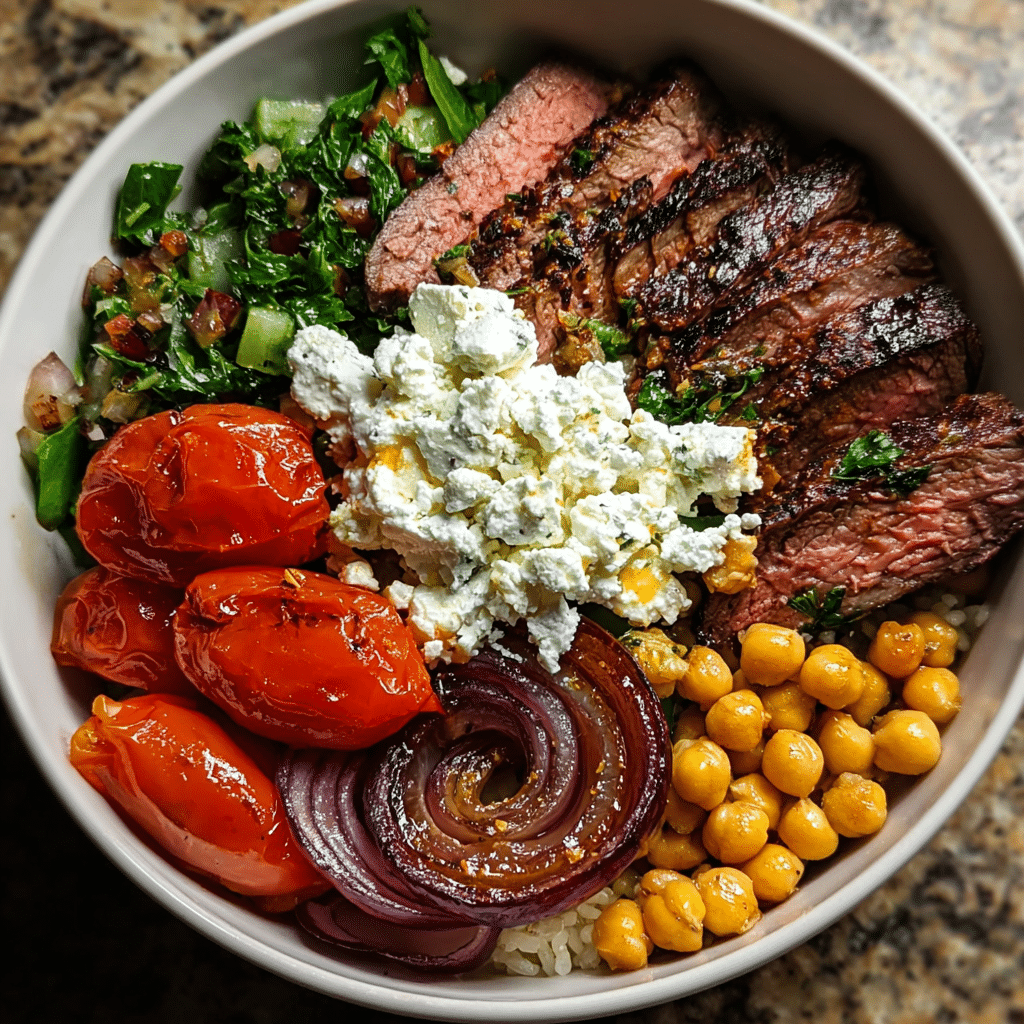 Mediterranean Steak Bowl