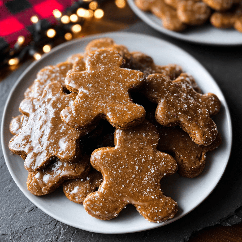 Chewy Gingerbread Man Cookies