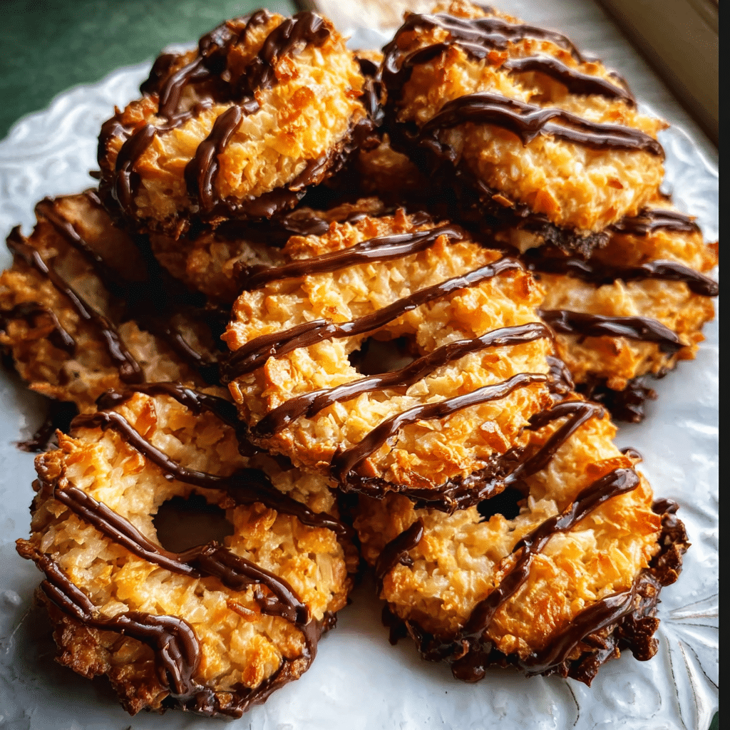 Homemade Samoas Cookies Recipe