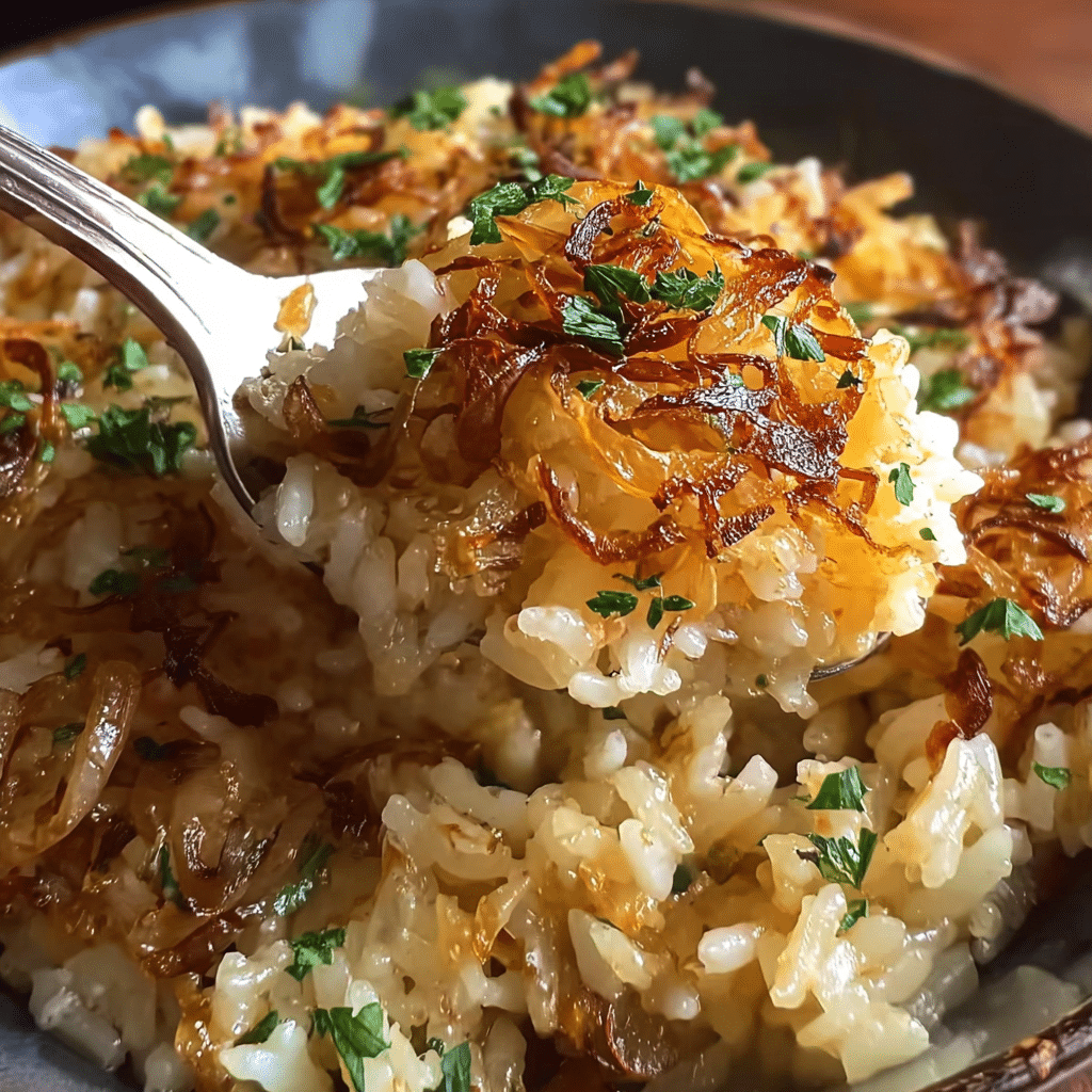 French Onion Butter Rice