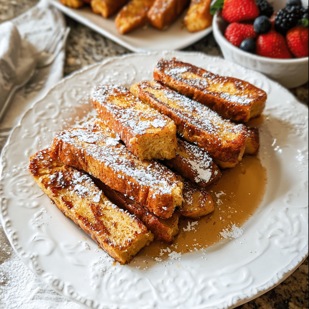 Homemade French Toast Sticks