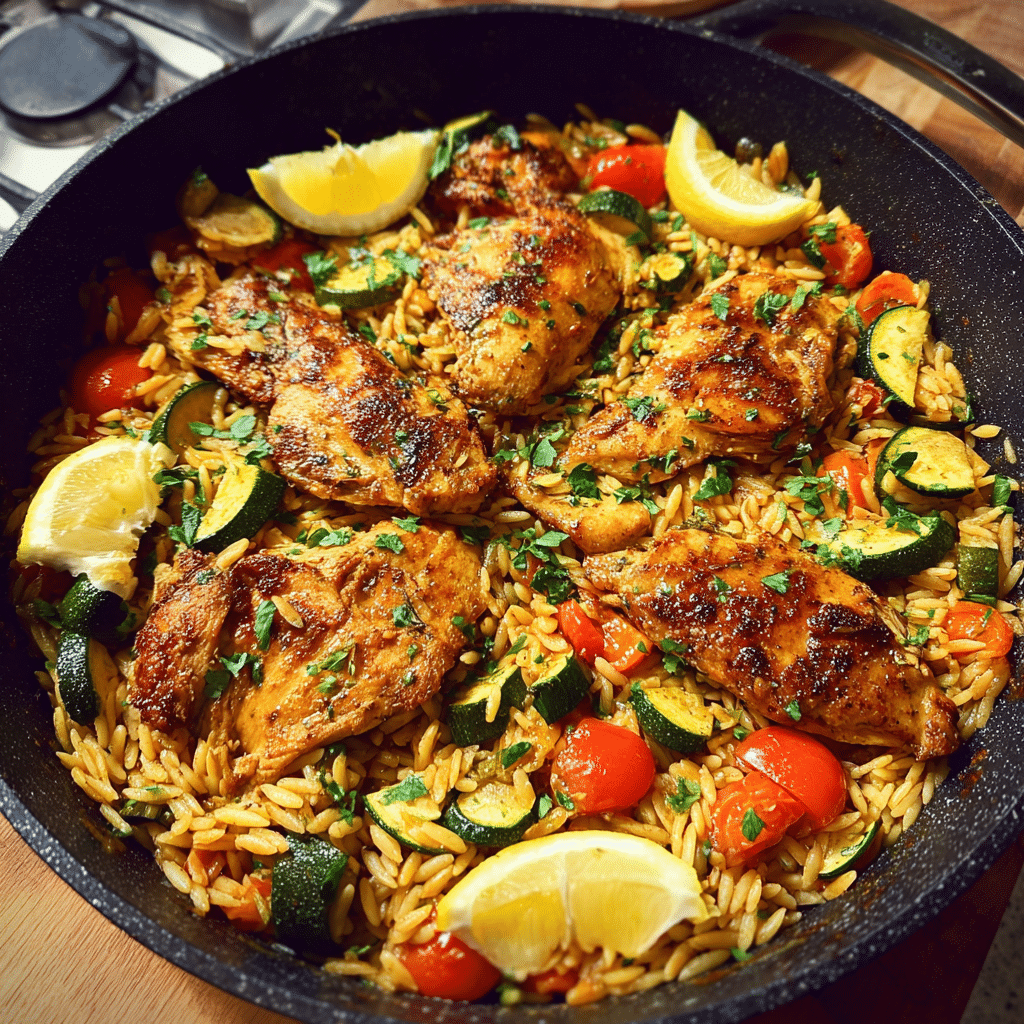 Chicken Orzo