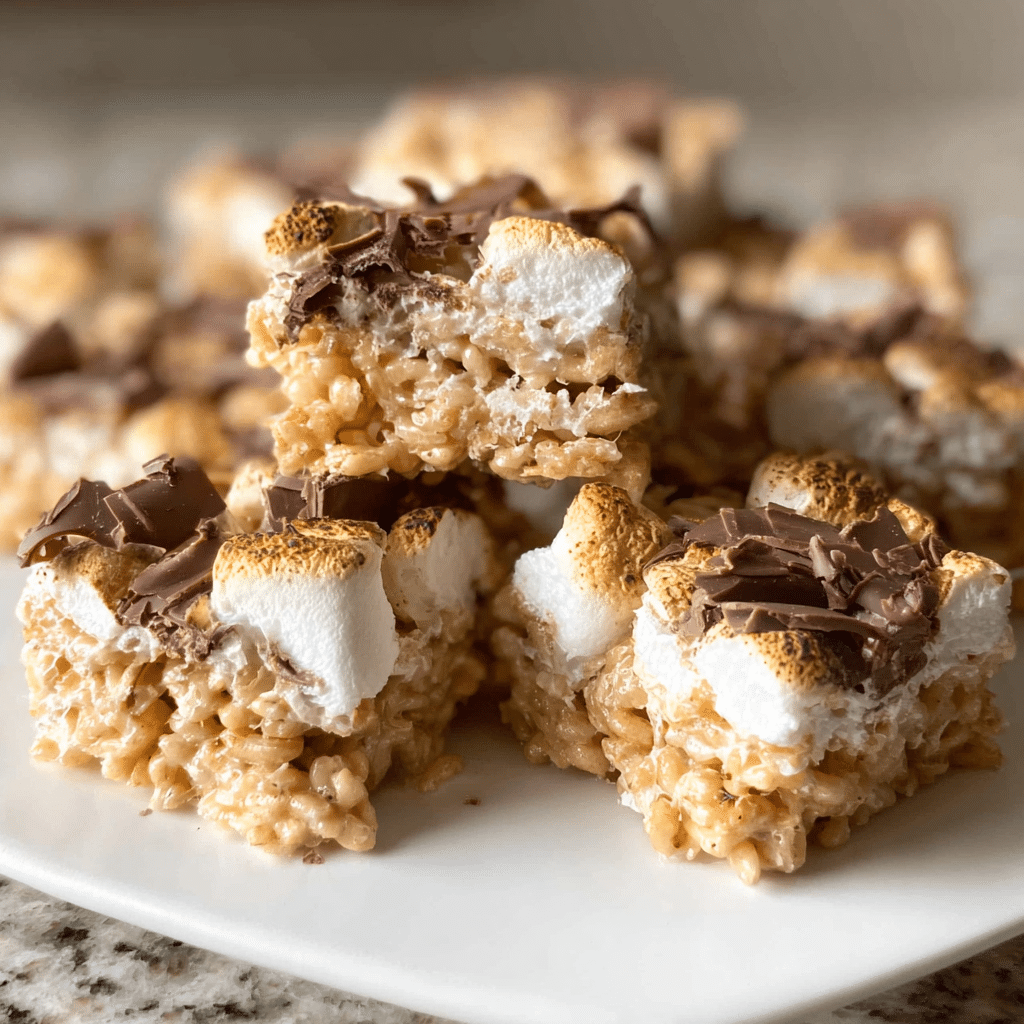 S'mores Rice Krispies Treats