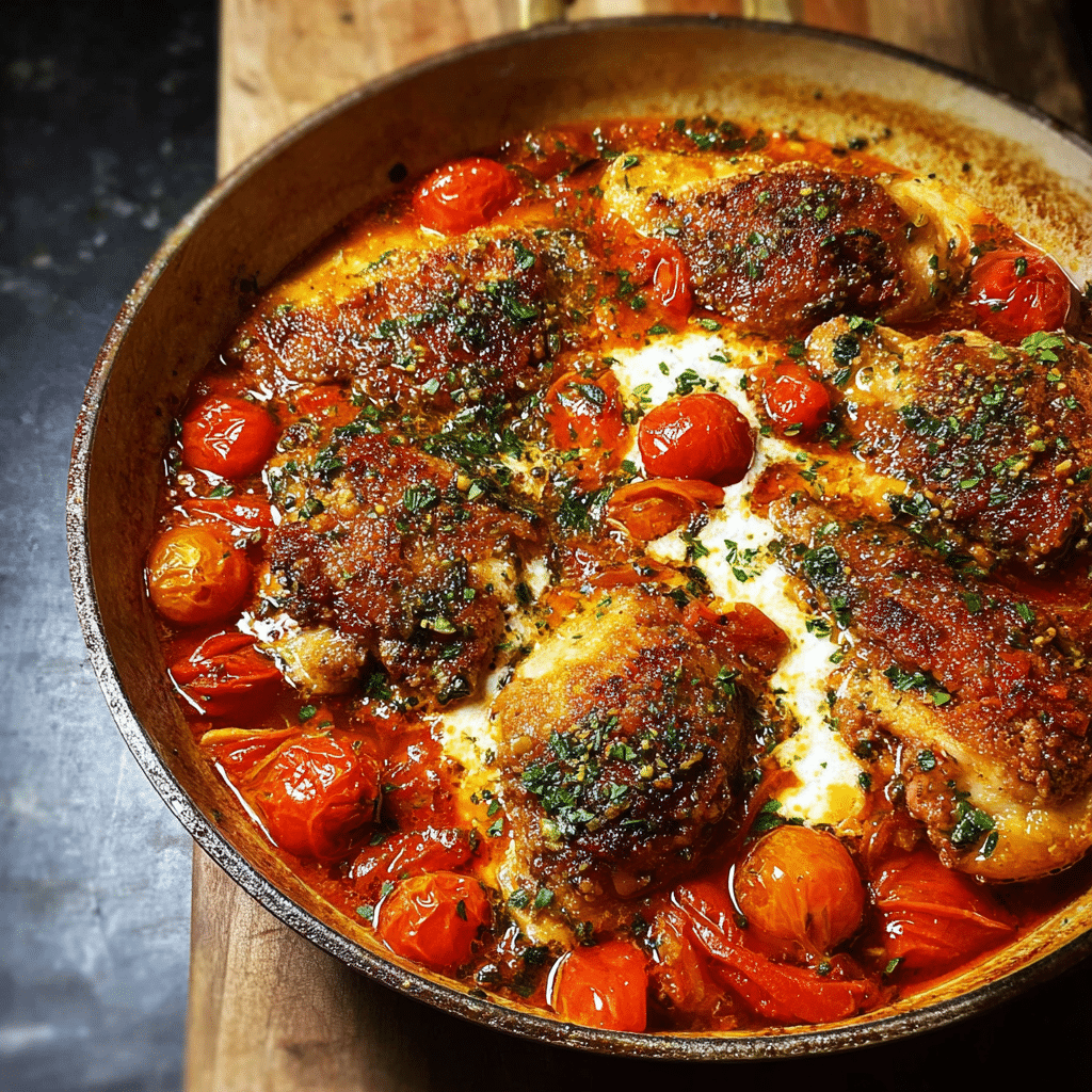 Garlic Tomato Chicken