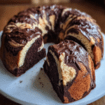 Double Chocolate Ricotta Marble Cake