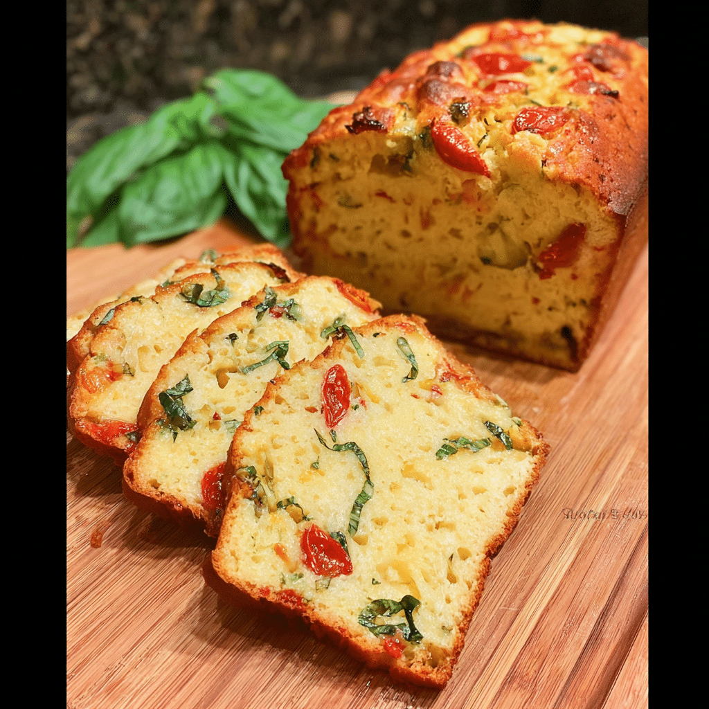 Caprese Quick Bread Recipe