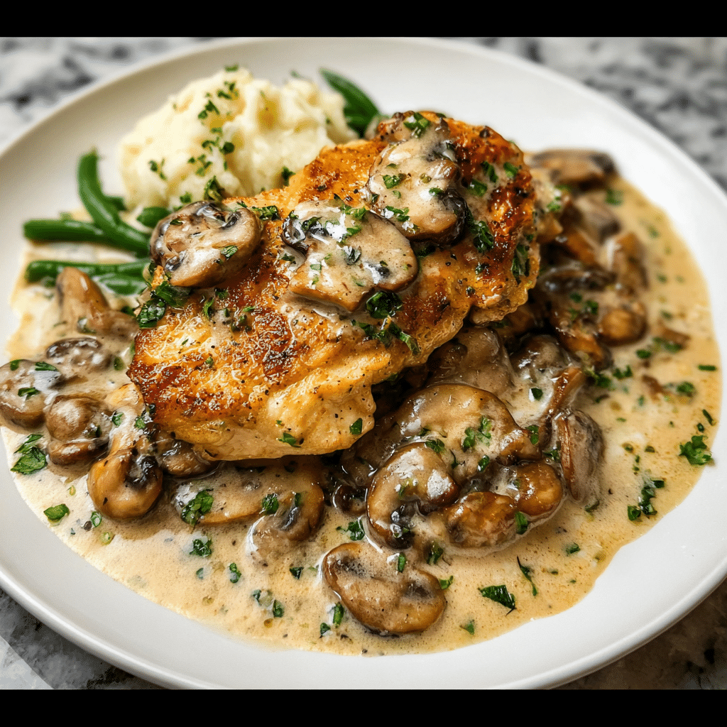 Mushroom Chicken Recipe