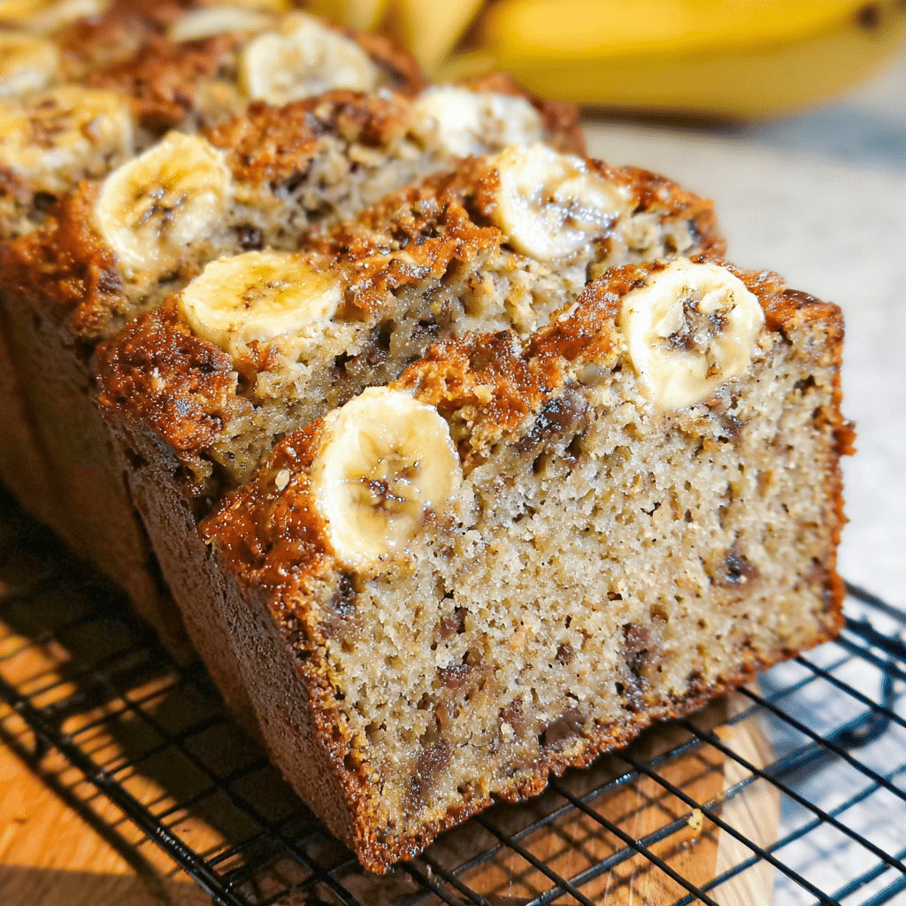 High Protein Banana Bread