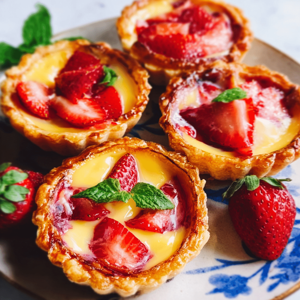 Strawberry Honey Custard Tarts: Ultimate 5-Step Recipe Guide