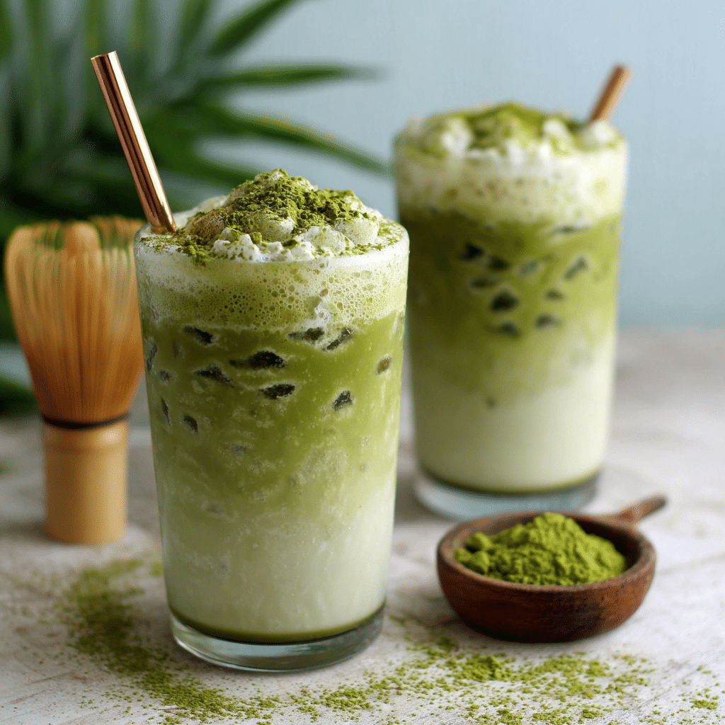 Iced Matcha Latte