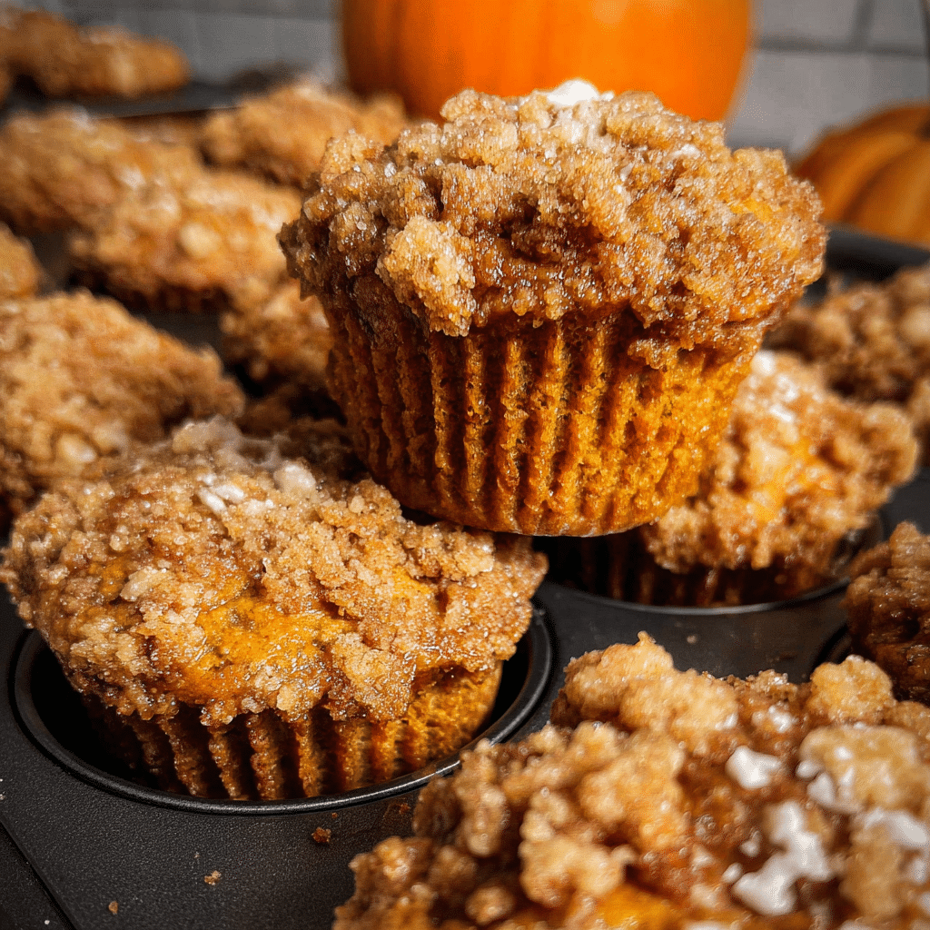 Pumpkin Streusel Muffins