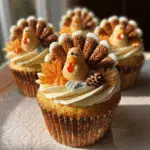 Thanksgiving Turkey Cupcakes