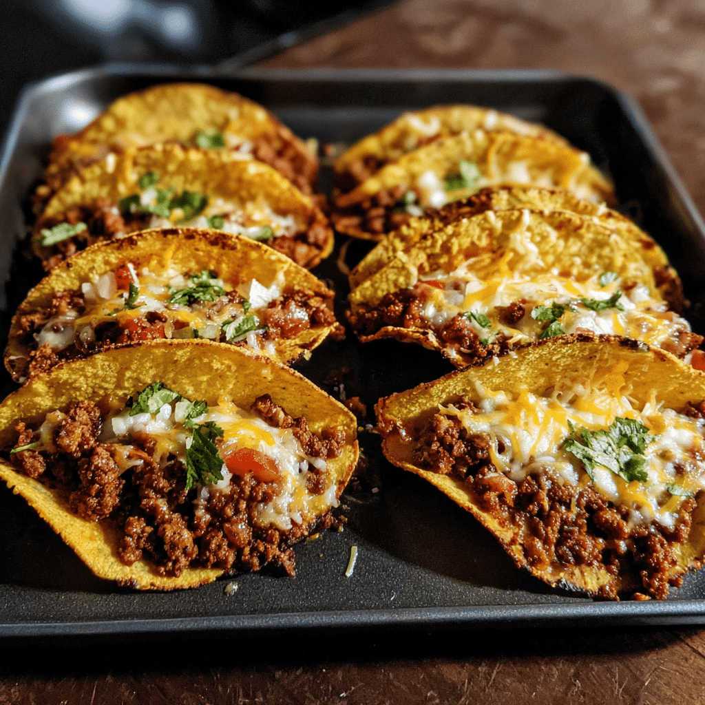 Crispy Ground Beef Tacos