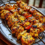 Cowboy Butter Chicken Skewers
