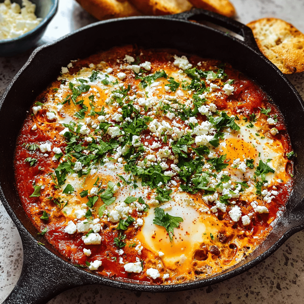 Classic Shakshuka with Feta