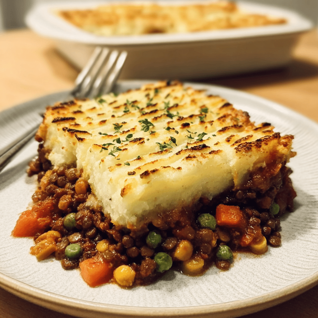 Vegan Lentil Shepherd's Pie
