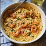 Creamy Shrimp Scampi With Orzo