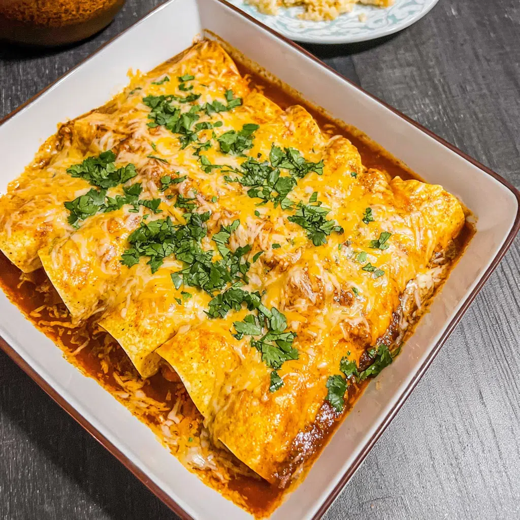 Bean Cheese Enchiladas