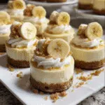 Mini Banana Pudding Cheesecakes