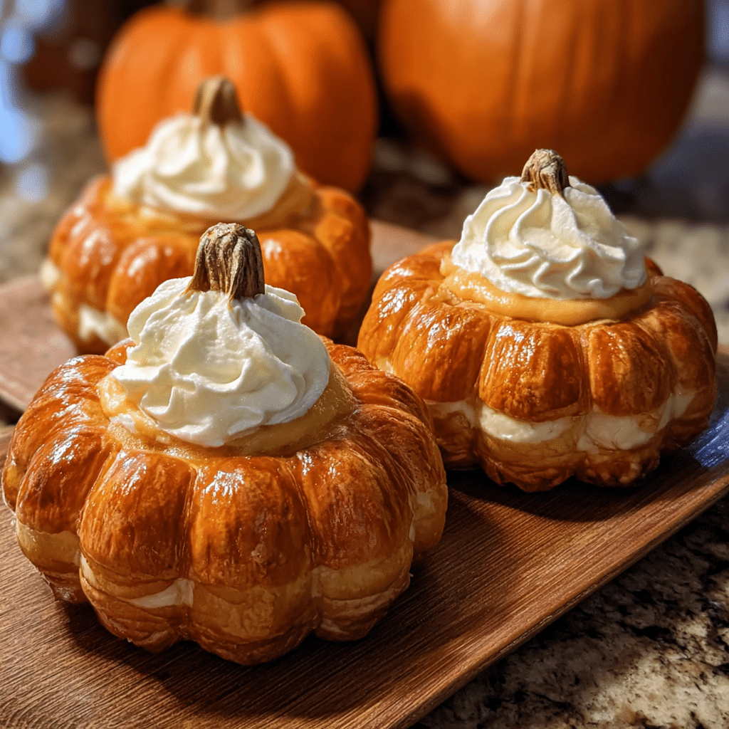 Pumpkin Pie Crescent Rolls