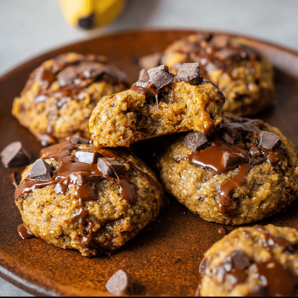 Banana Bread Protein Cookies