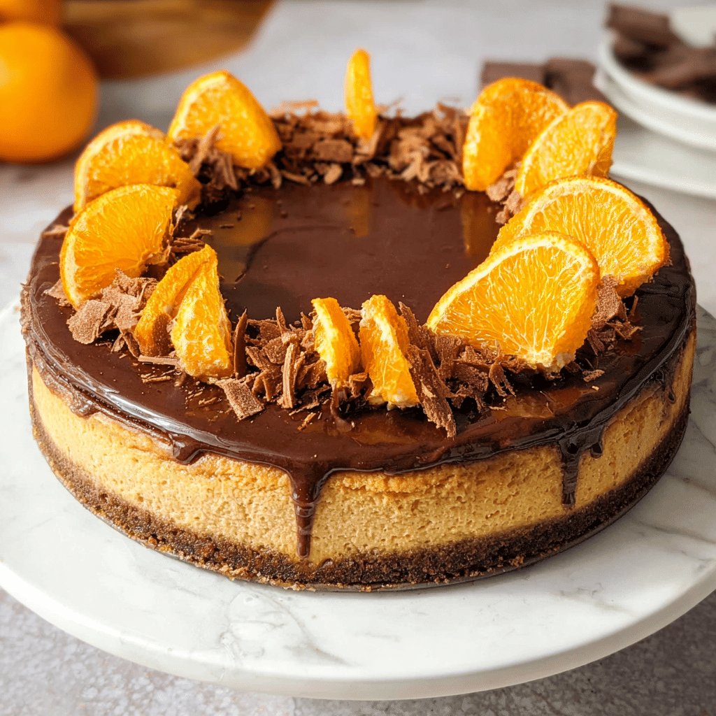 Chocolate Orange Cheesecake Recipe