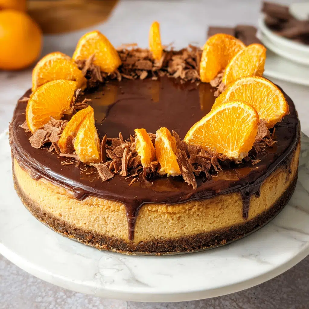 Chocolate Orange Cheesecake Recipe