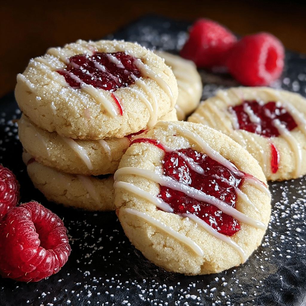 Raspberry Shortbread