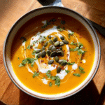 Creamy Coconut Curry Pumpkin Soup