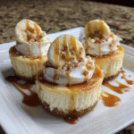 Mini Banana Pudding Cheesecakes