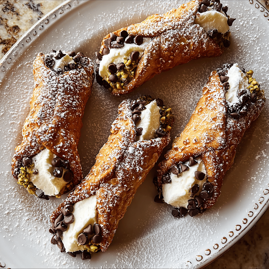 Homemade Cannoli Recipe