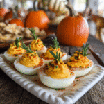 Peel Pumpkin Patch Deviled Eggs