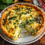 Artichoke Spinach Quiche