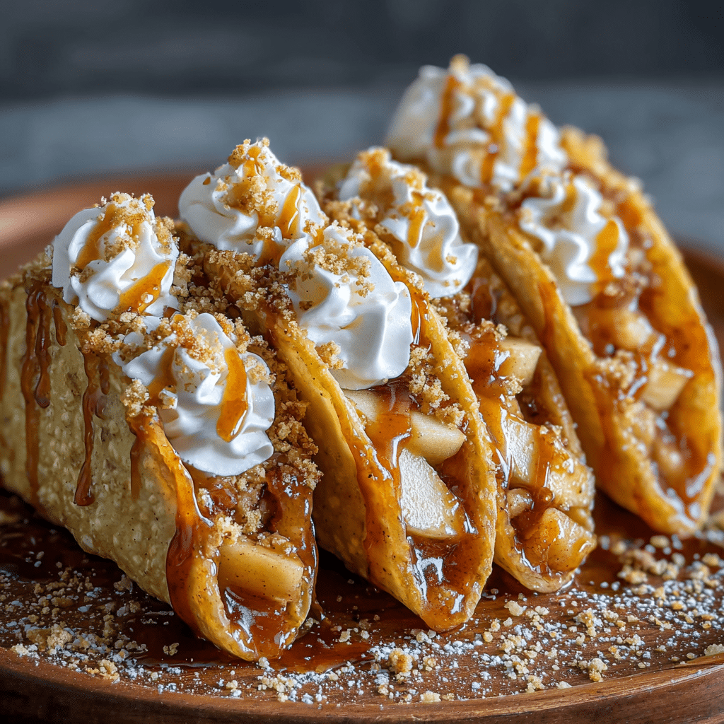 Apple Pie Tacos