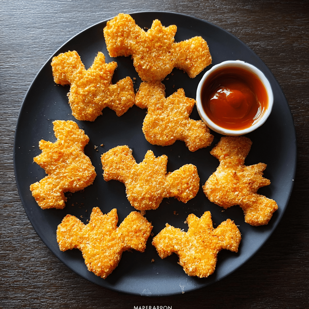 Bat-Shaped Chicken Nuggets
