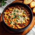 Vegetarian Lasagna Soup