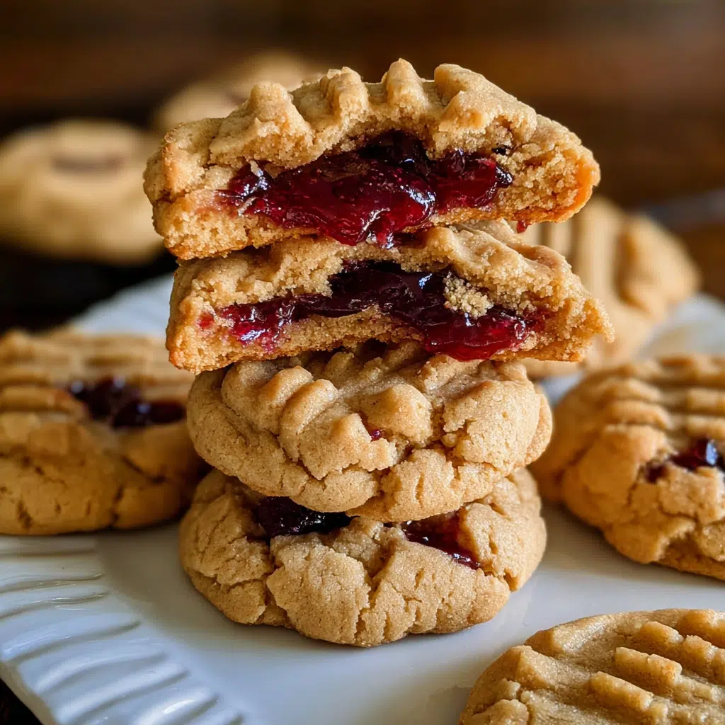 Peanut Butter and Jelly Cookies