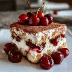 Cherry Amaretto Tiramisu