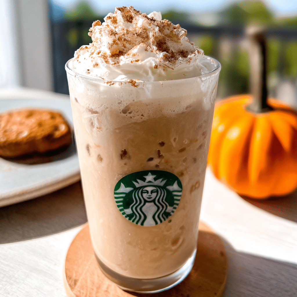 Iced Pumpkin Spice Latte