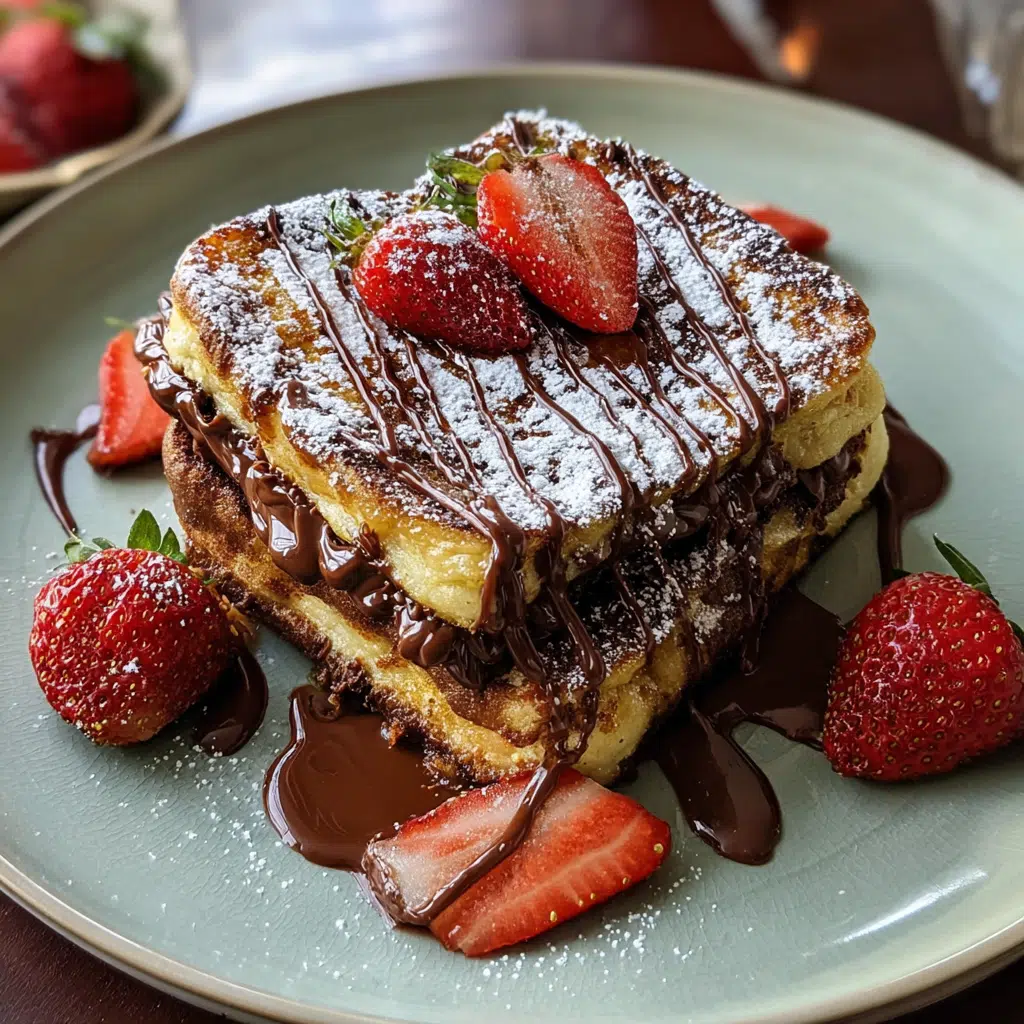 Quick and Easy Nutella French Toast