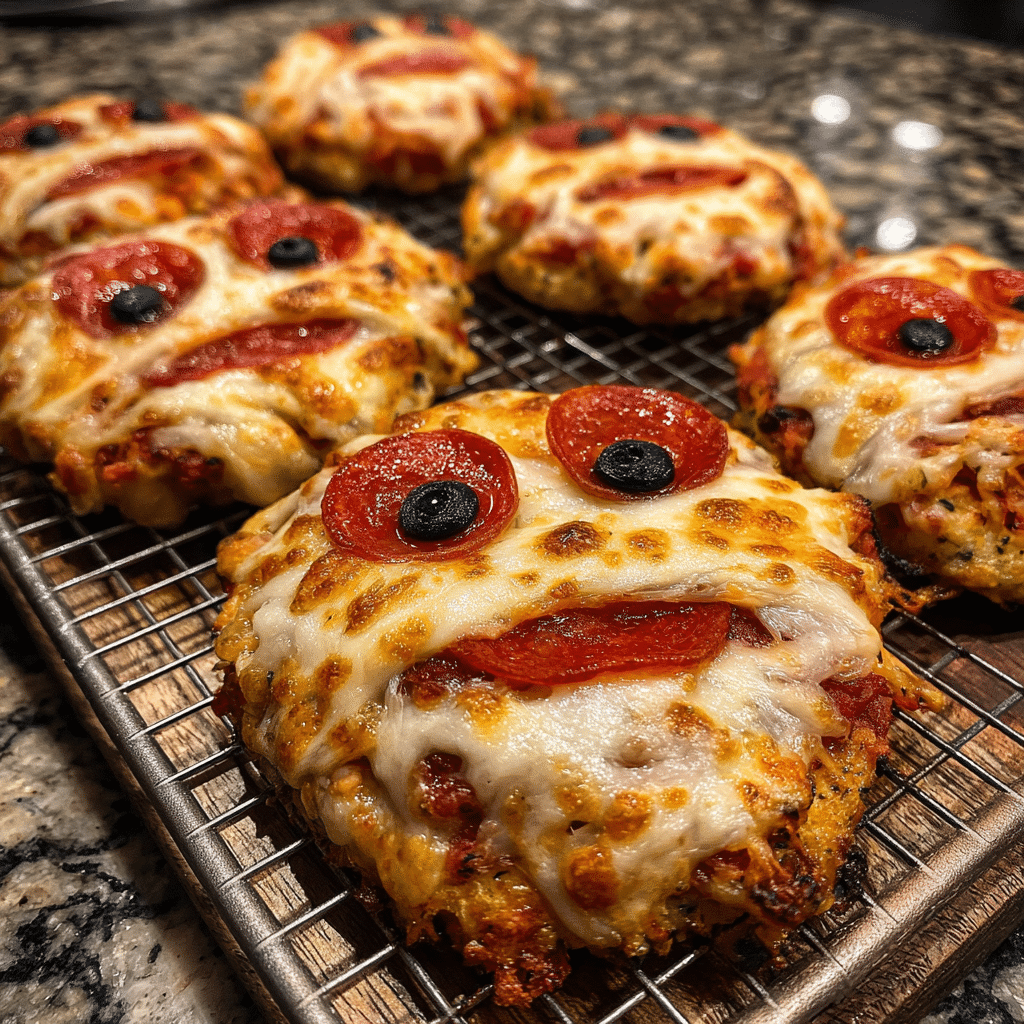 Mini Mummy Pizzas