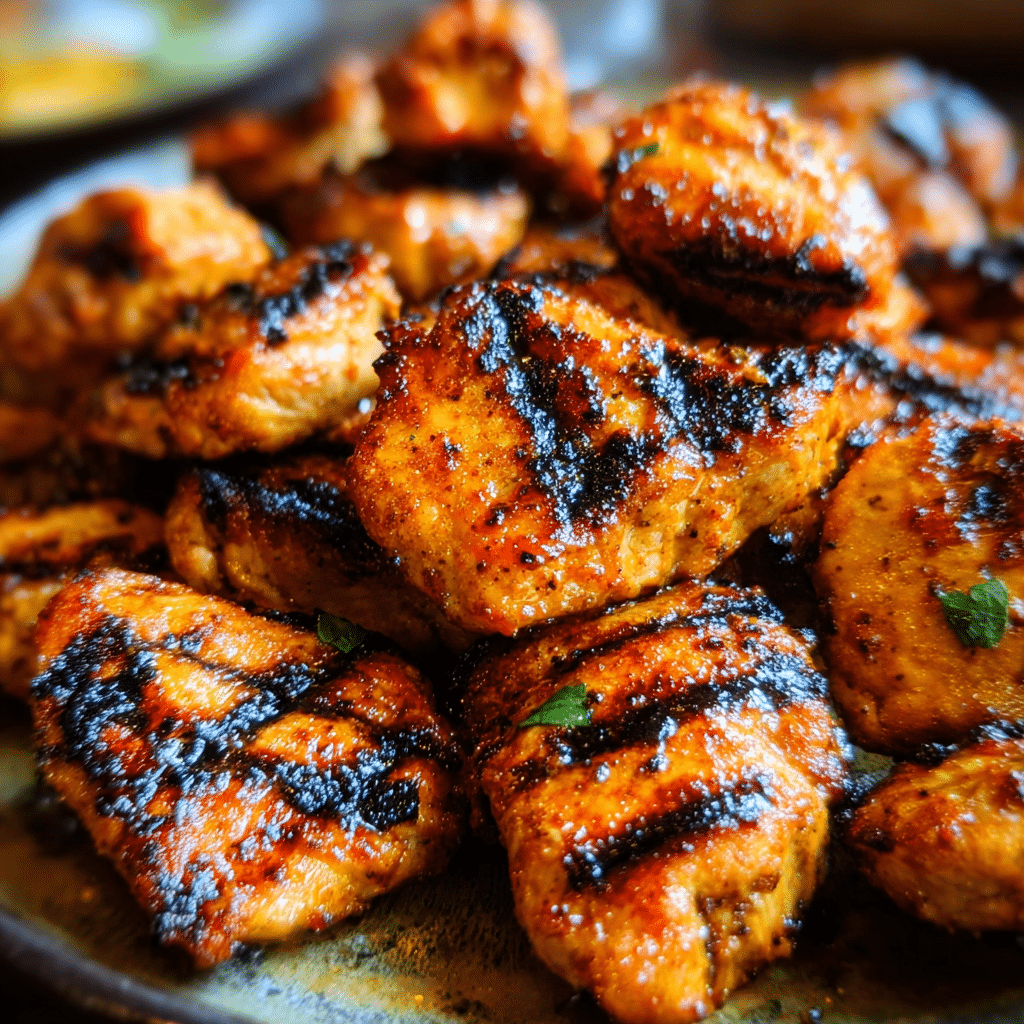 Grilled Chicken Bites