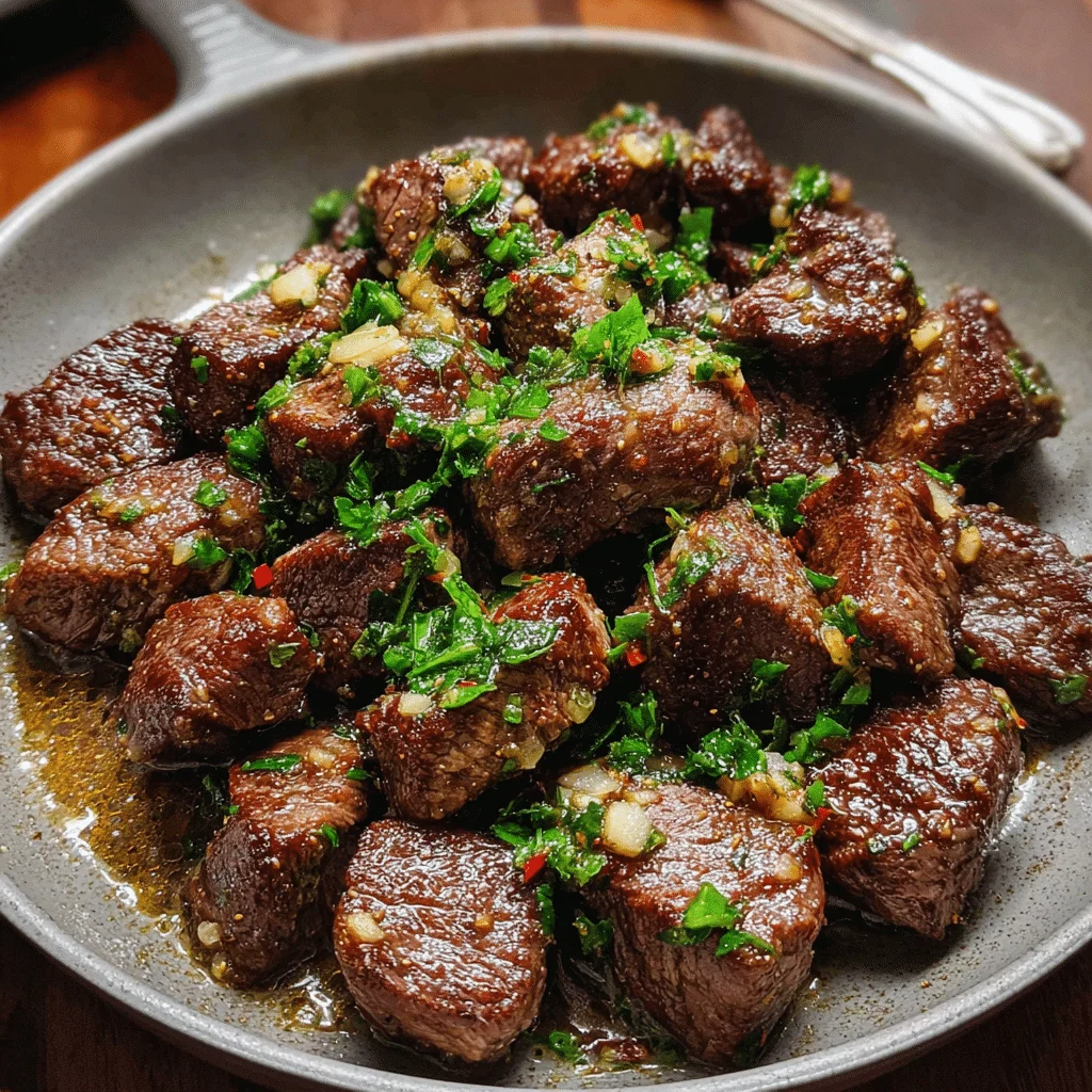 Garlic Butter Steak Bites