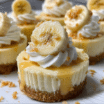 Mini Banana Pudding Cheesecakes