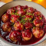 Quick Cranberry Meatballs (Christmas)