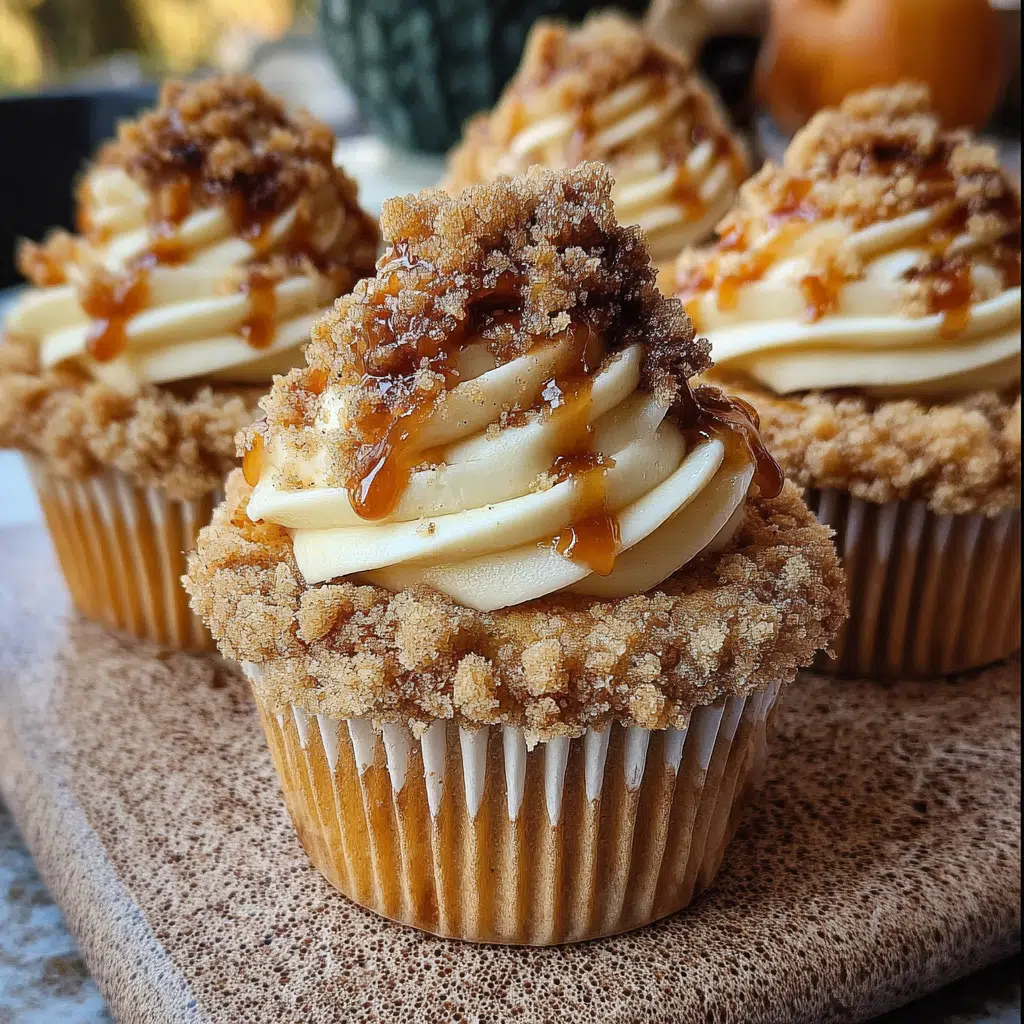 Apple Crumble Cupcakes