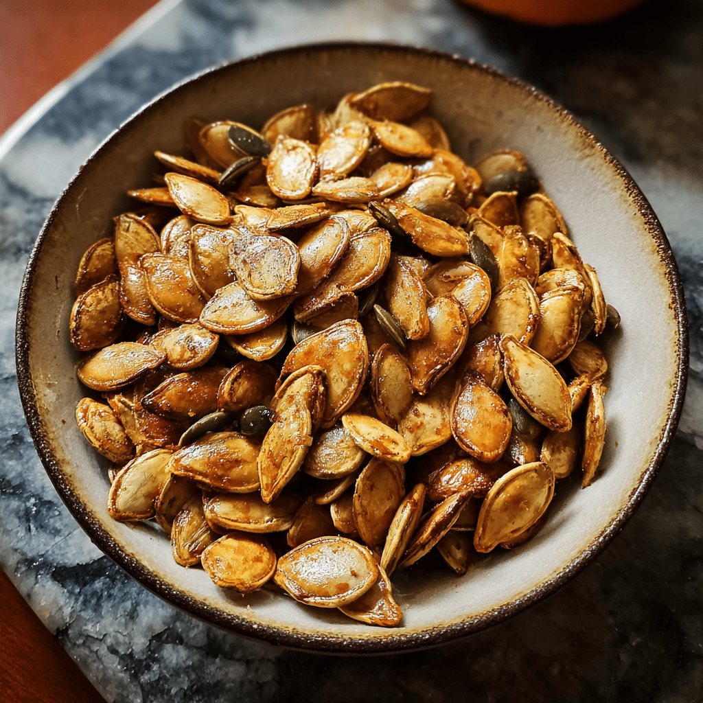 Roasted pumpkin seeds