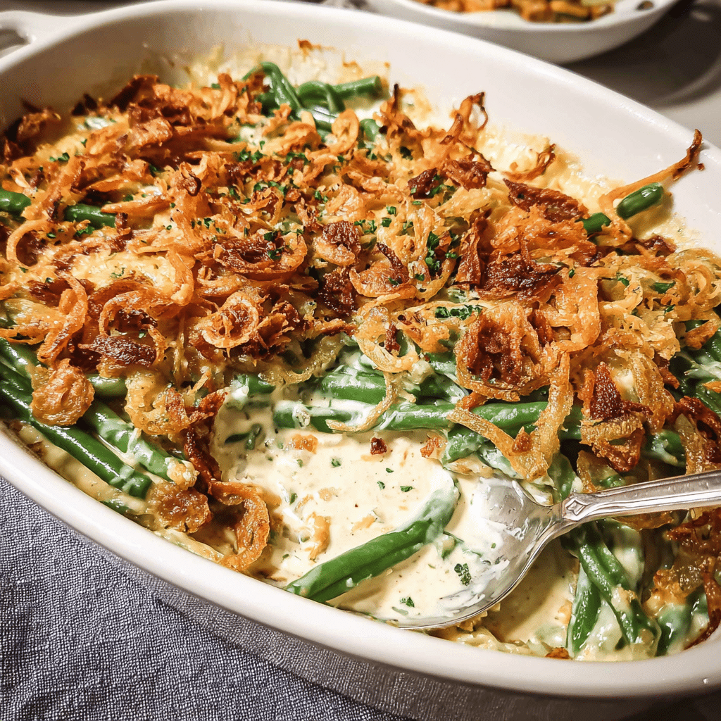 Homemade Green Bean Casserole