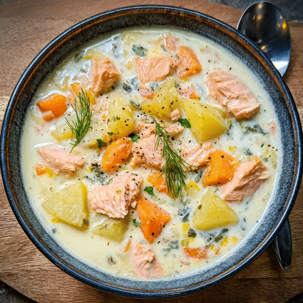 Hearty Salmon Chowder